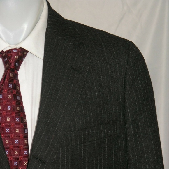 Brooks Brothers Golden Fleece Vintage Flannel Weight Three Roll Two Suit 41R